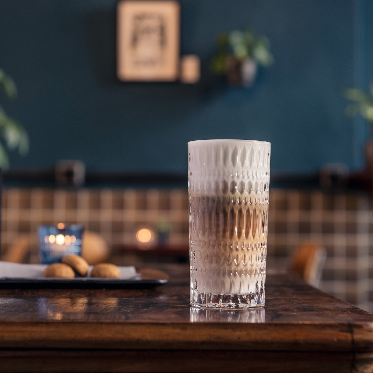 Latte Macchiato Gläser ETHNO BARISTA, 2er-Set, 422 ml, klar, Nachtmann