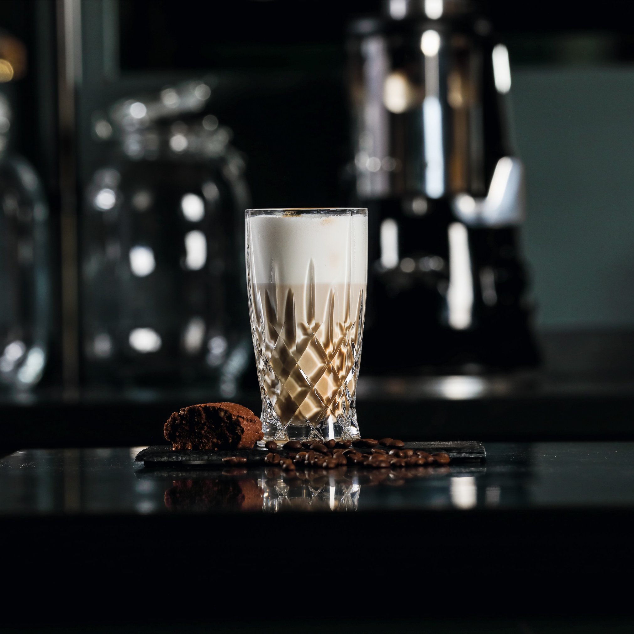 Latte Macchiato Gläser NOBLESSE BARISTA, 2er-Set, 350 ml, klar, Nachtmann