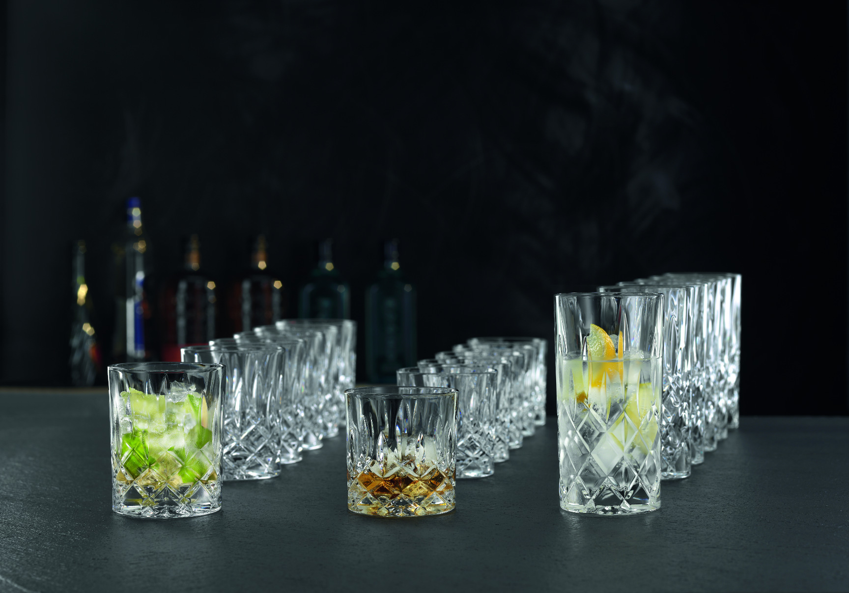 Trinkgläser NOBLESSE, 18er-Set, klar, Nachtmann
