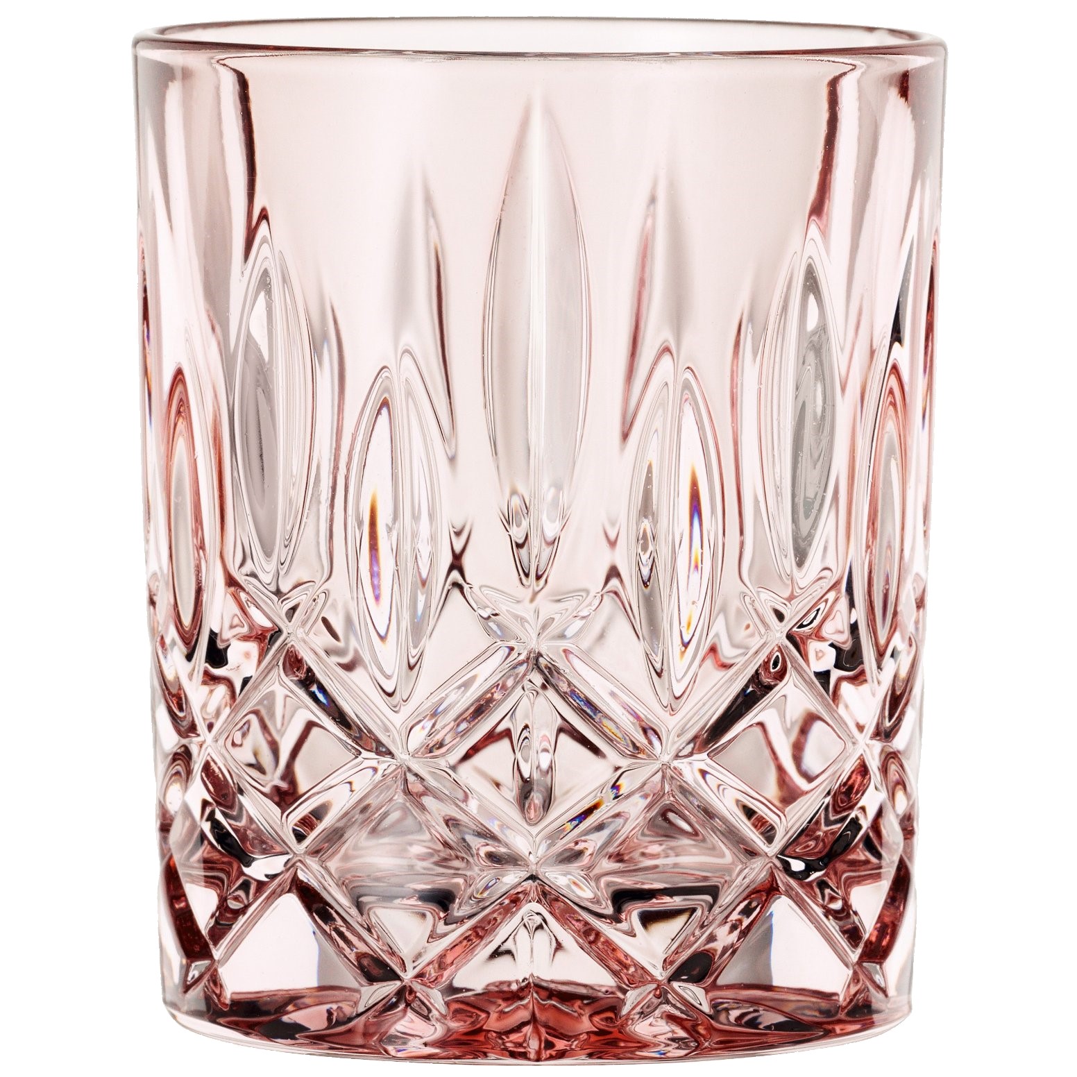 Whiskeygläser NOBLESSE COLORS, 2er-Set, 295 ml, Rosé, Nachtmann