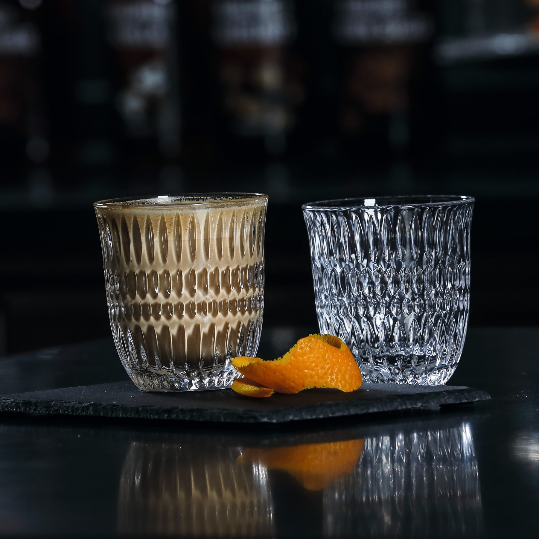 Cappuccino Gläser ETHNO BARISTA, 2er-Set, 235 ml, klar, Nachtmann