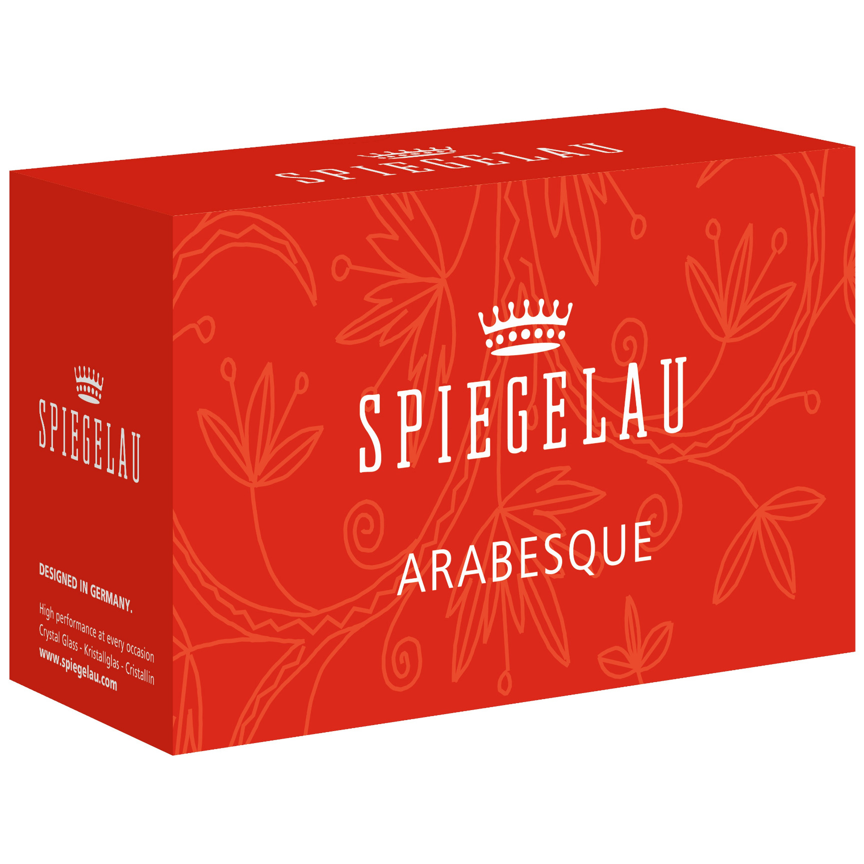 Trinkgläser ARABESQUE, 2er-Set, 460 ml, klar, Spiegelau