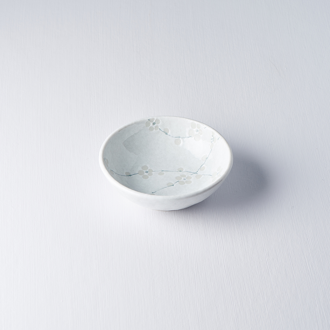 Flache Schüssel White Blossom 13 cm 200 ml MIJ