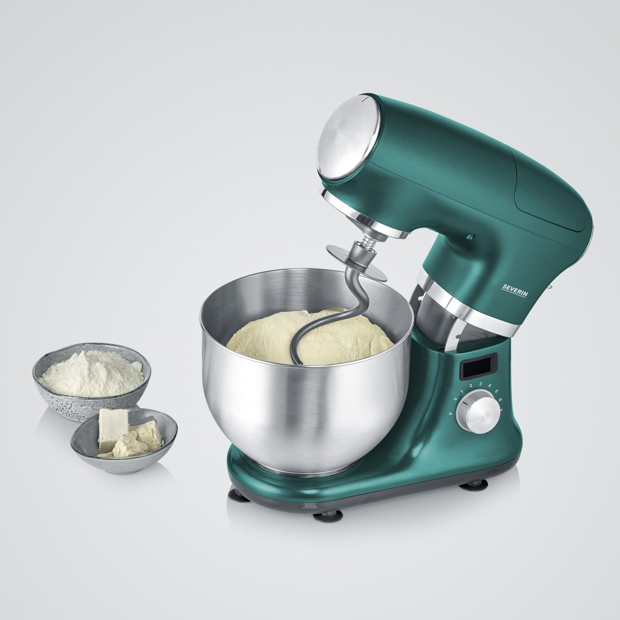 Küchenmaschine KM 3896 Severin grün