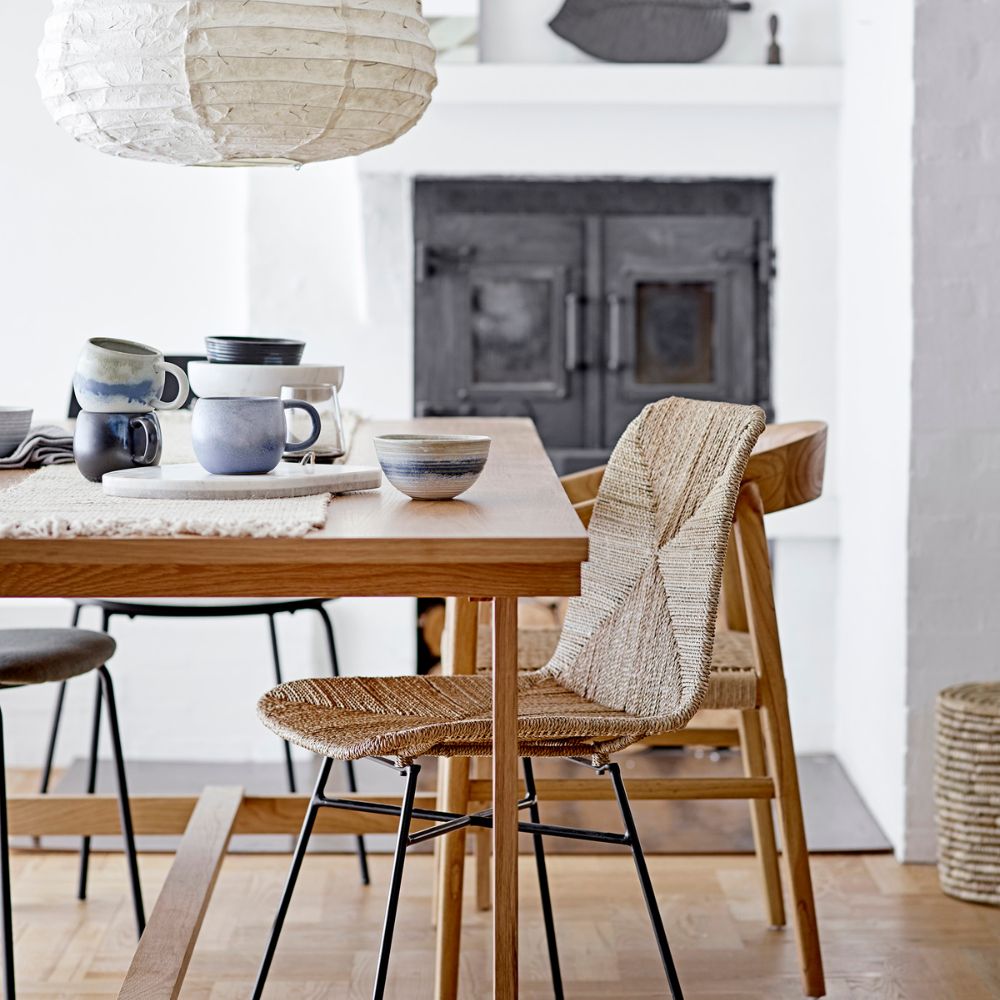 Tischset MALA 50 x 35 cm, beige, Baumwolle, Bloomingville