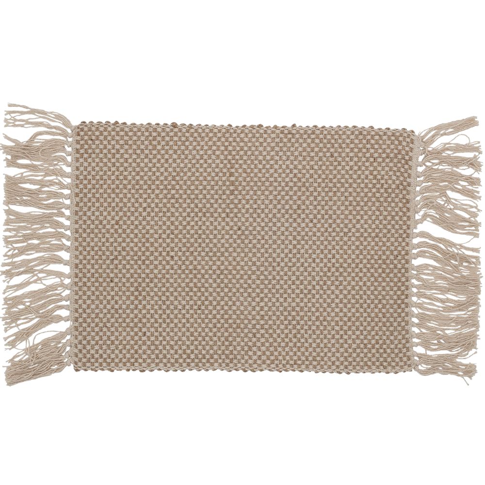 Tischset MALA 50 x 35 cm, beige, Baumwolle, Bloomingville