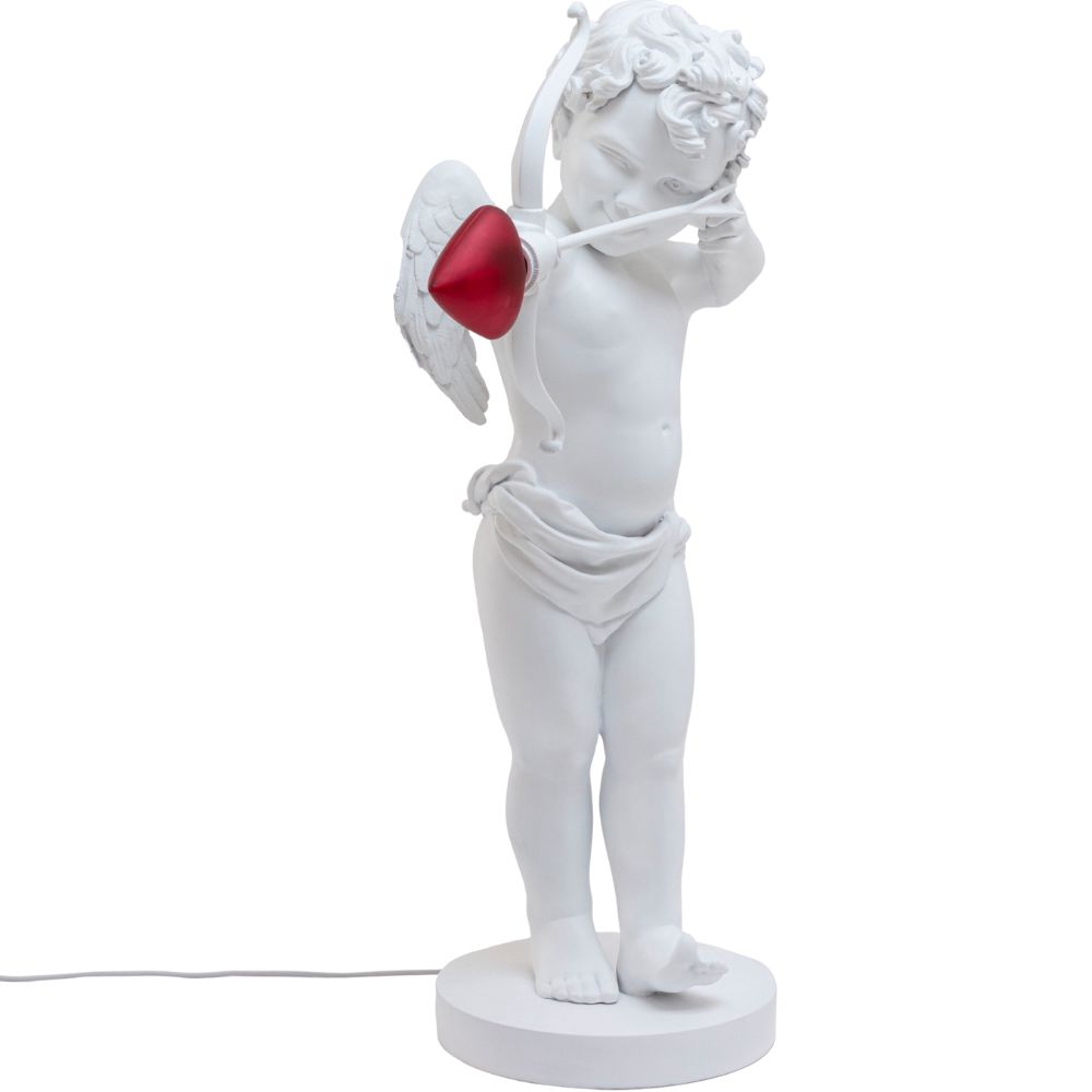 Tischlampe CUPID 63 cm, weiß, Harz, Seletti