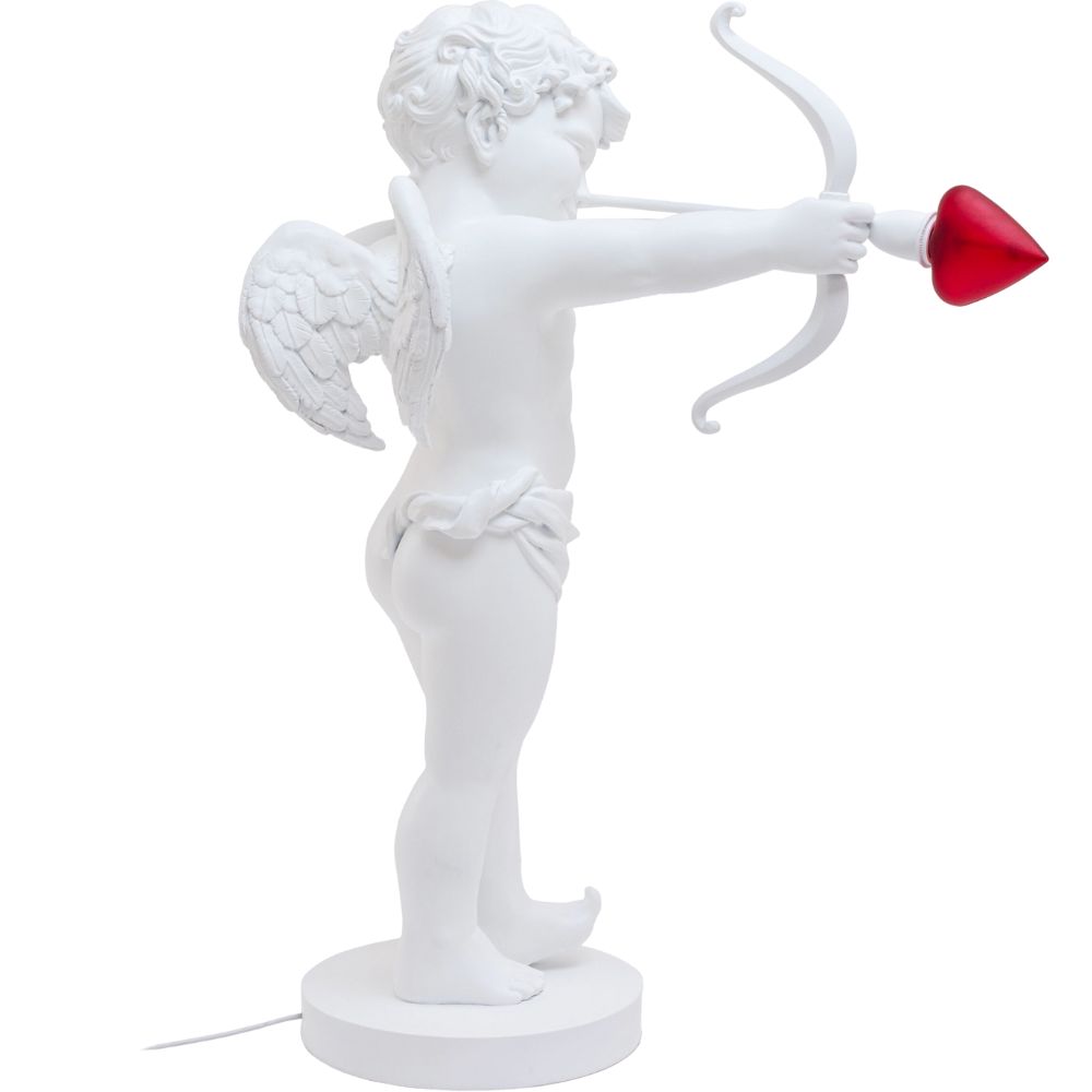 Tischlampe CUPID 63 cm, weiß, Harz, Seletti