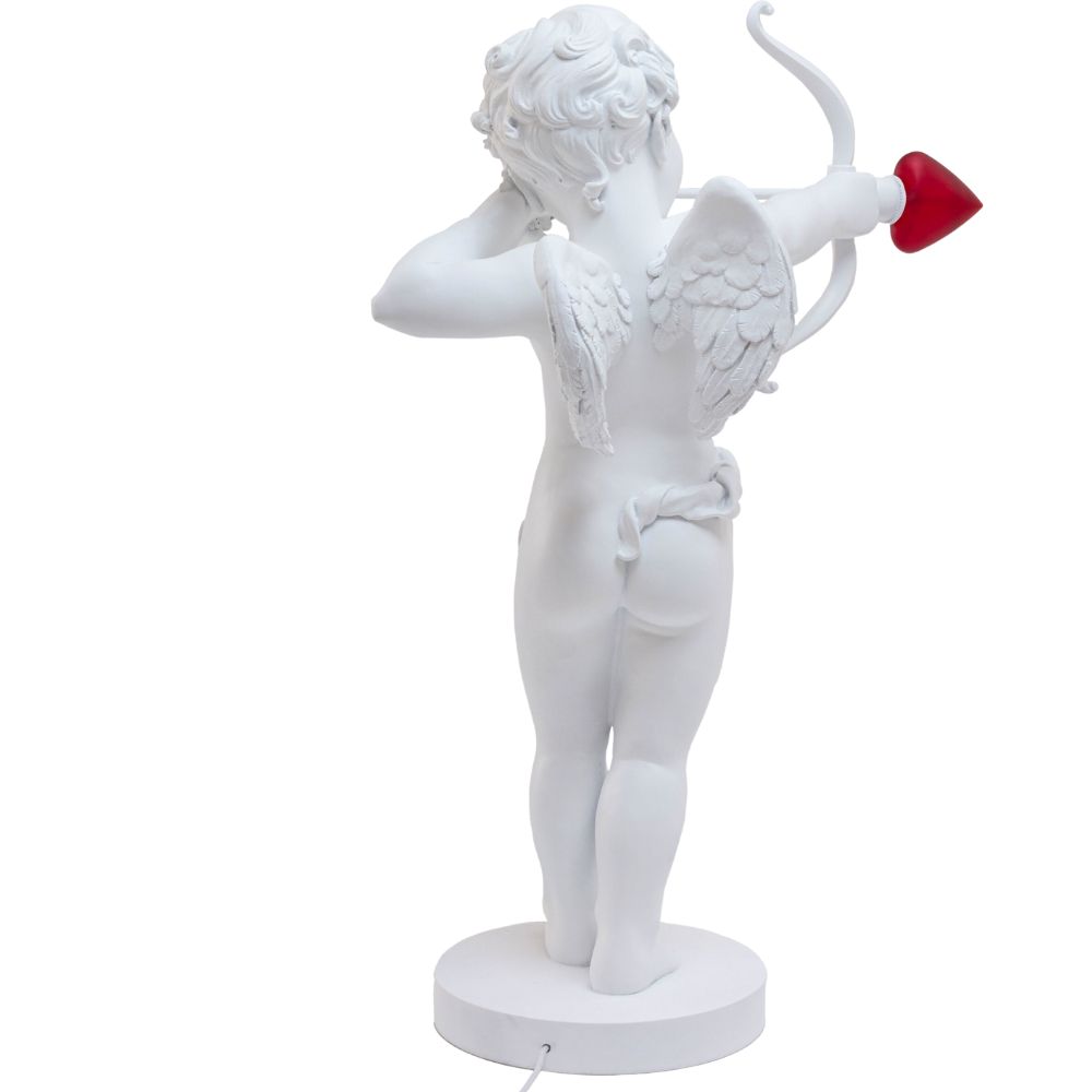 Tischlampe CUPID 63 cm, weiß, Harz, Seletti