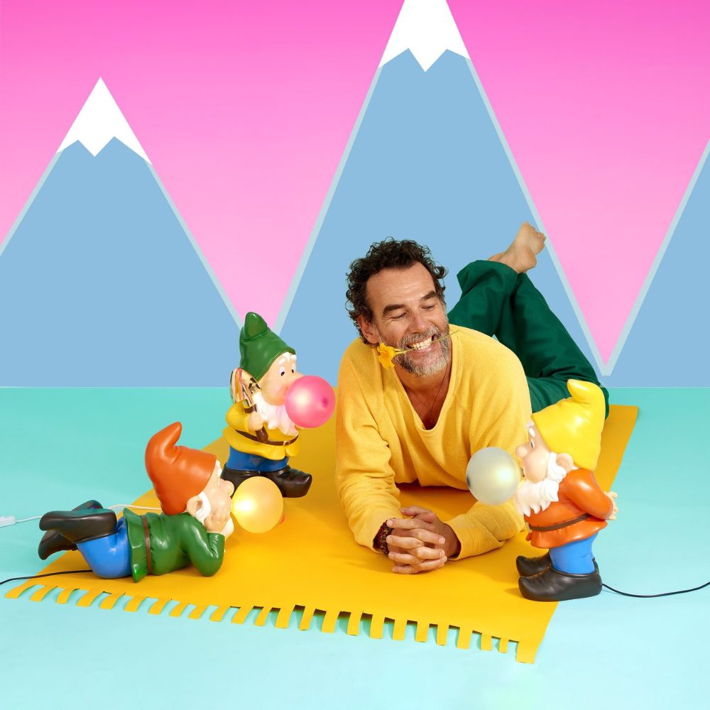 Glühbirne GUMMY gelb, Seletti