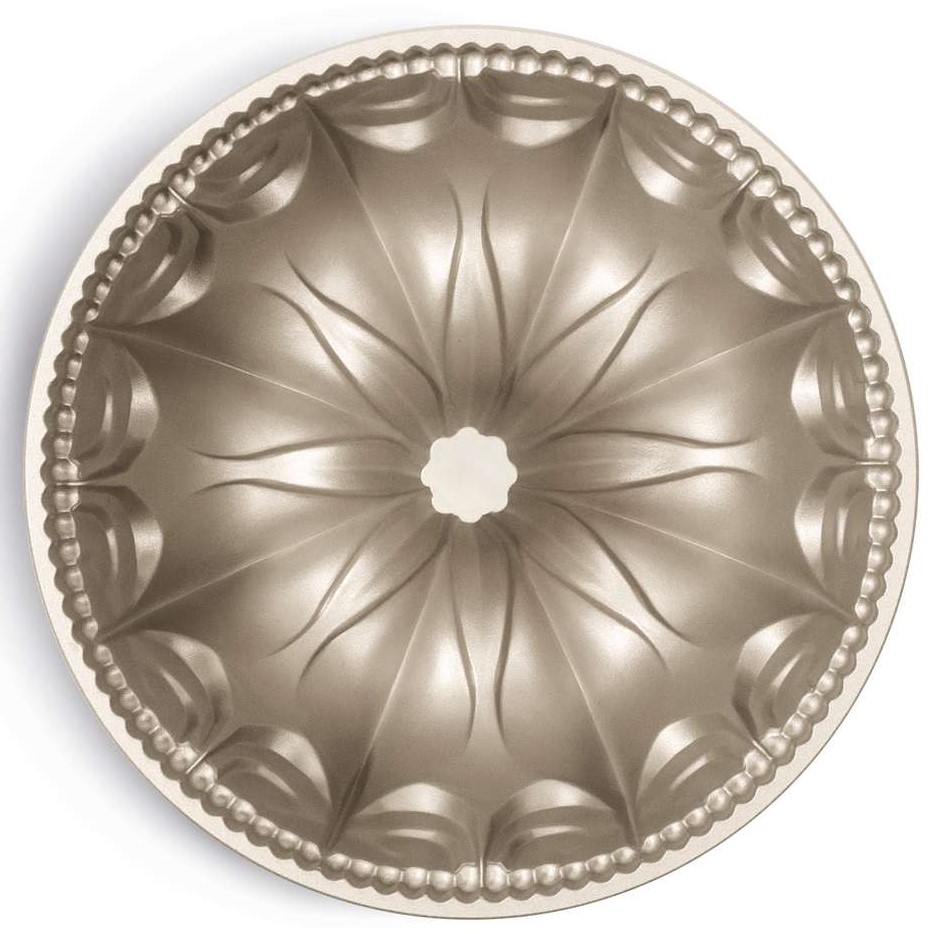Gugelhupfform SWEET MAGIC LILY FLOWER 24 cm, Bronze, Aluminium, Guardini