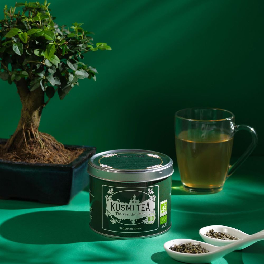 Grüner Tee CHINESE GREEN TEA, 100 g, Loser Tee Dose, Kusmi Tea