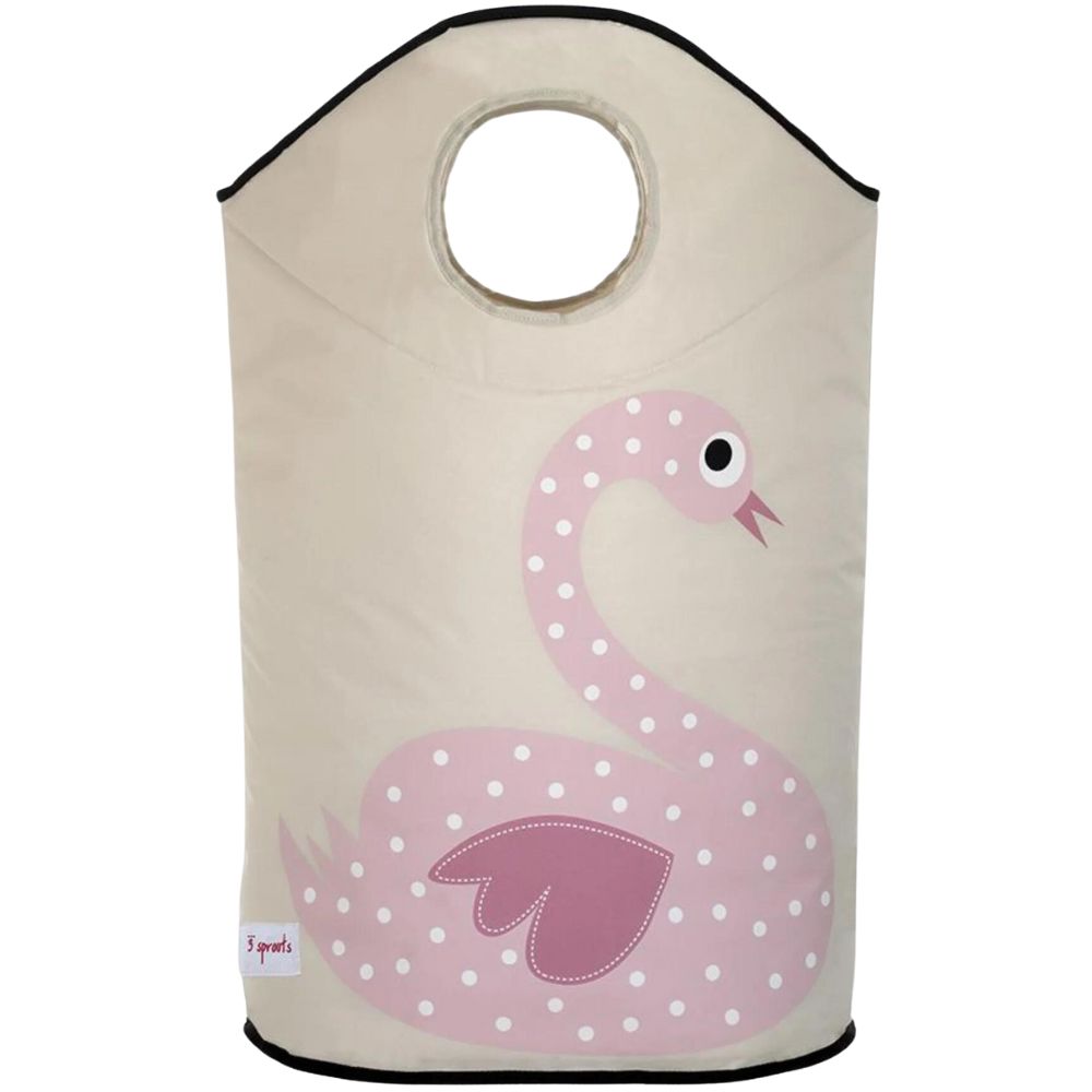 Wäschebox SWAN 70 l, beige, 3 Sprouts