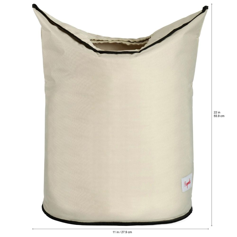 Wäschebox SWAN 70 l, beige, 3 Sprouts