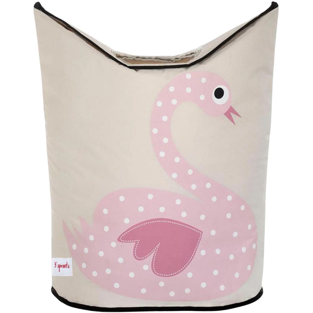 Wäschebox SWAN 70 l, beige, 3 Sprouts