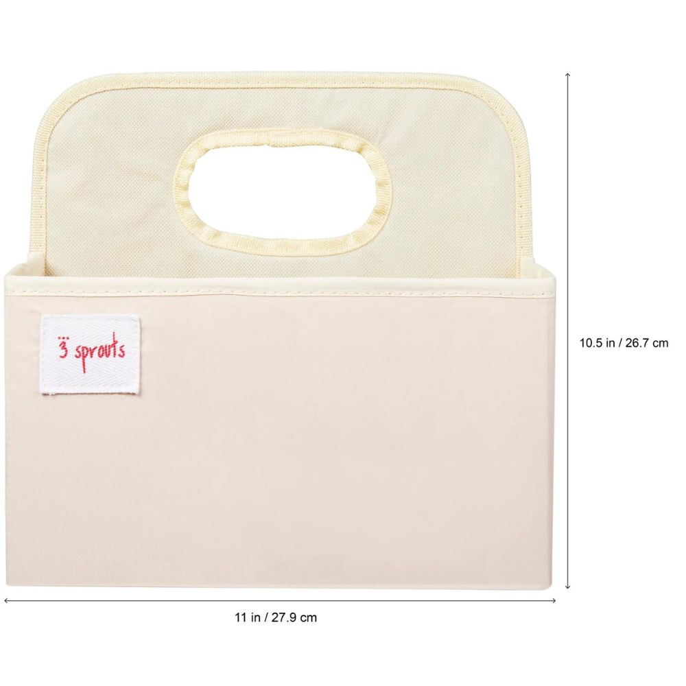Windelutensilo RABBIT 28 cm, beige, 3 Sprouts