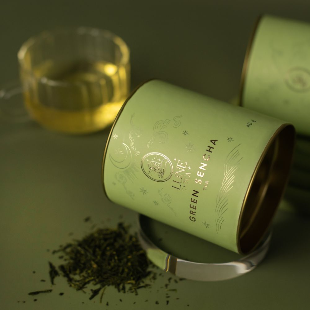Grüner Tee SENCHA, 40 g Dose, Lune Tea