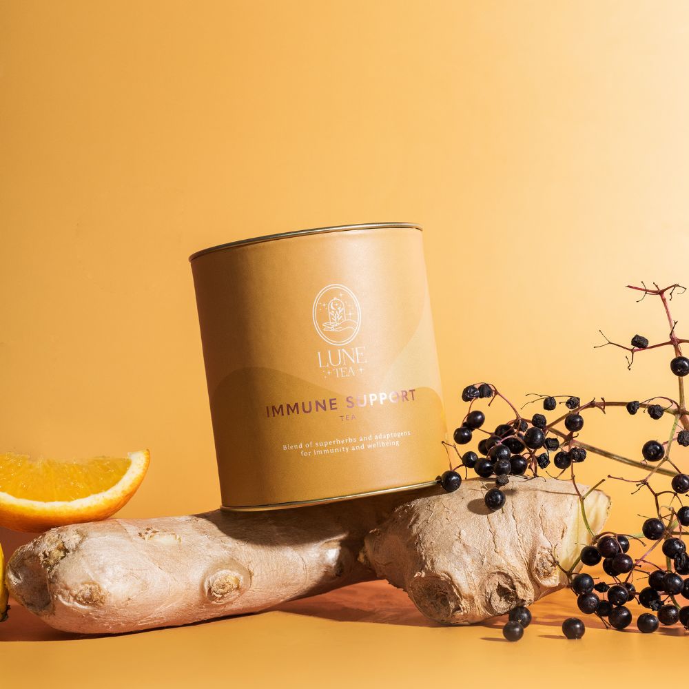 Kräutertee IMMUNE SUPPORT, 45 g Dose, Lune Tea