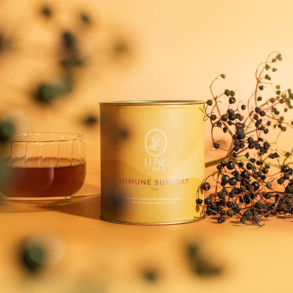 Kräutertee IMMUNE SUPPORT, 45 g Dose, Lune Tea