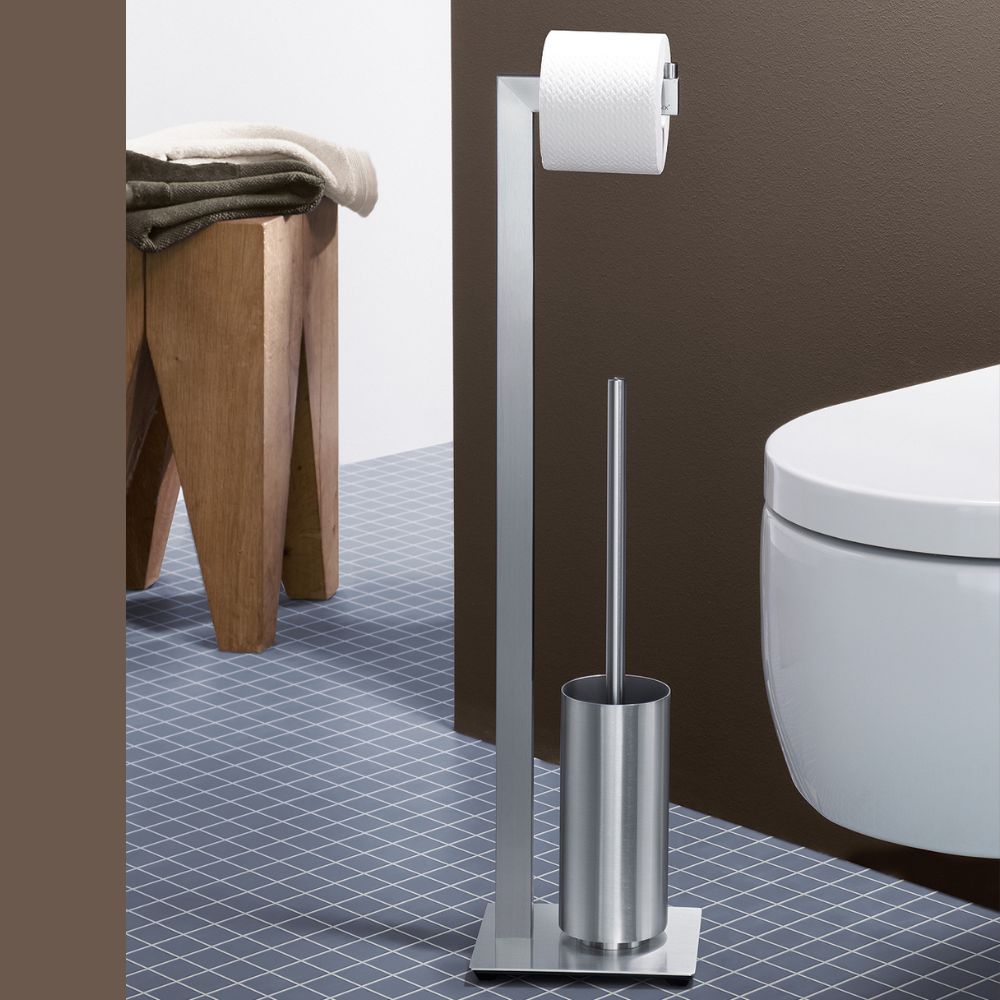 WC-Diener LINEA 72 cm, matt, Edelstahl, Zack