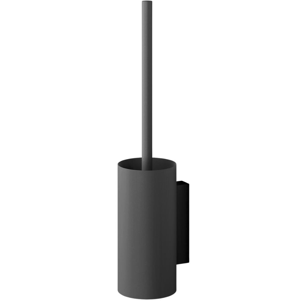 Toilettenbürste LINEA 44 cm, schwarz, Edelstahl, Zack