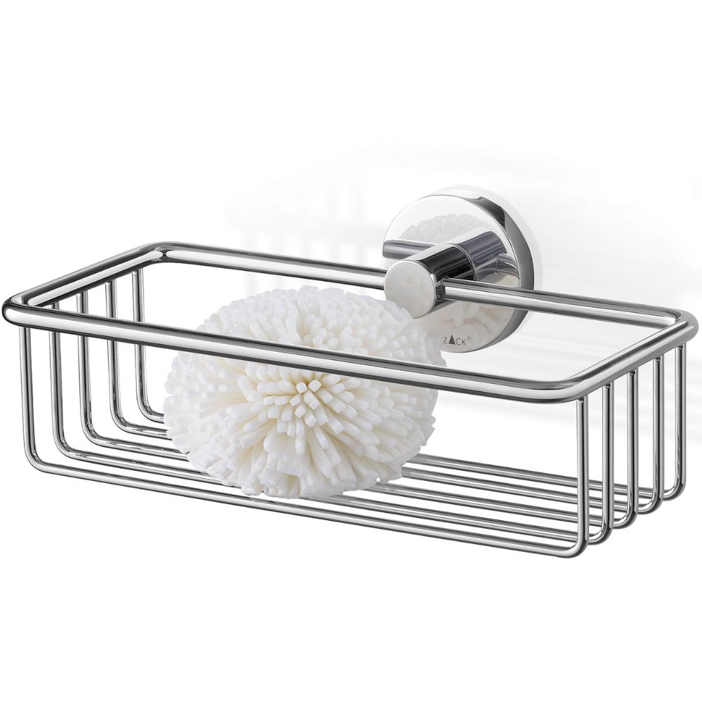 Duschkorb SCALA 23 cm, poliert, Edelstahl, Zack