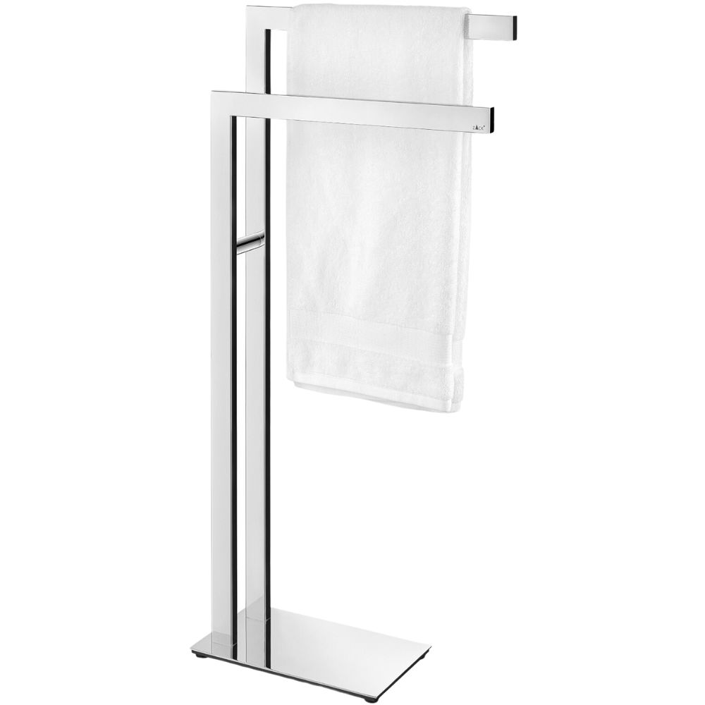 Handtuchständer LINEA 80 cm, doppelt, poliert, delstahl, Zack