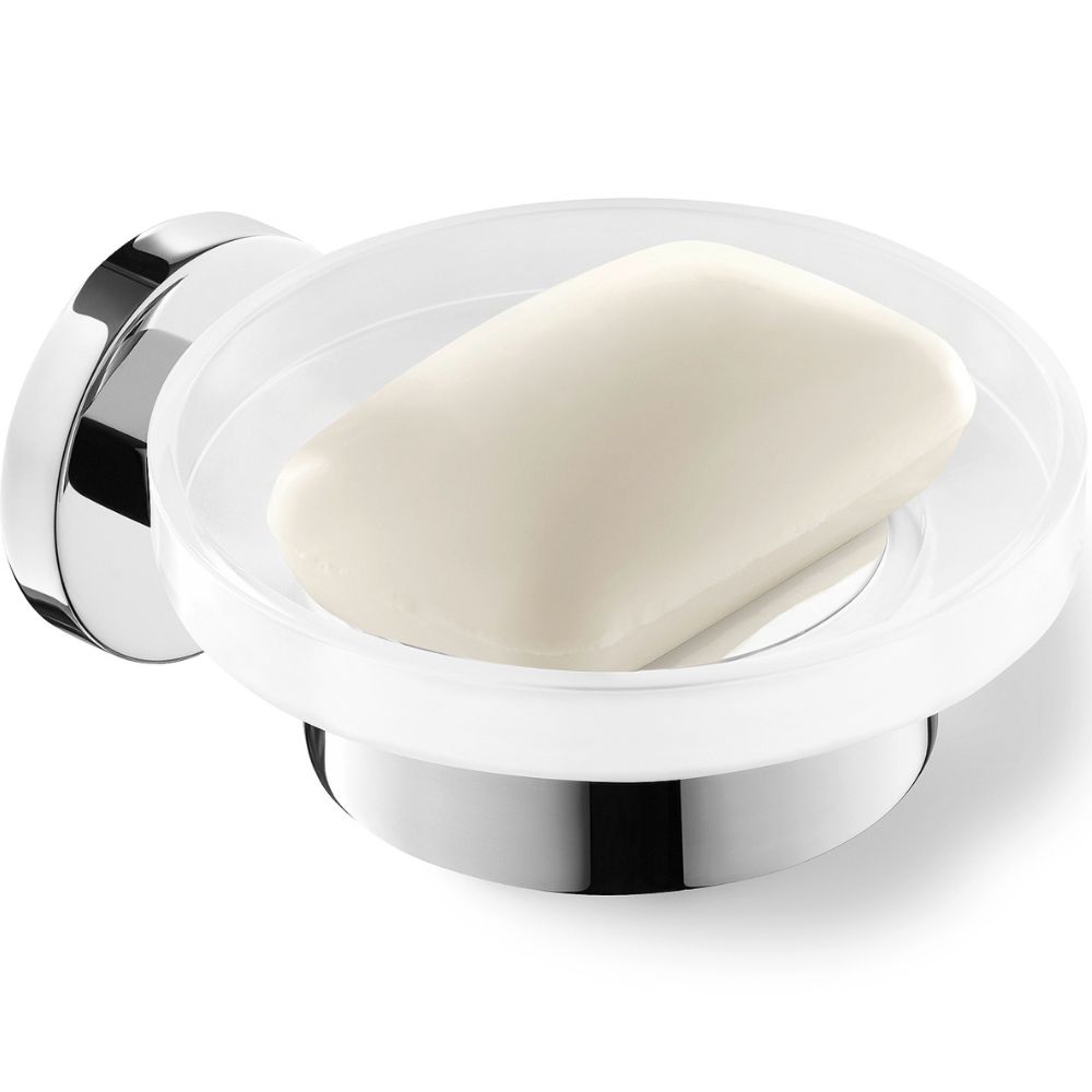 Seifenschale SCALA 14 cm, poliert, Edelstahl, Zack
