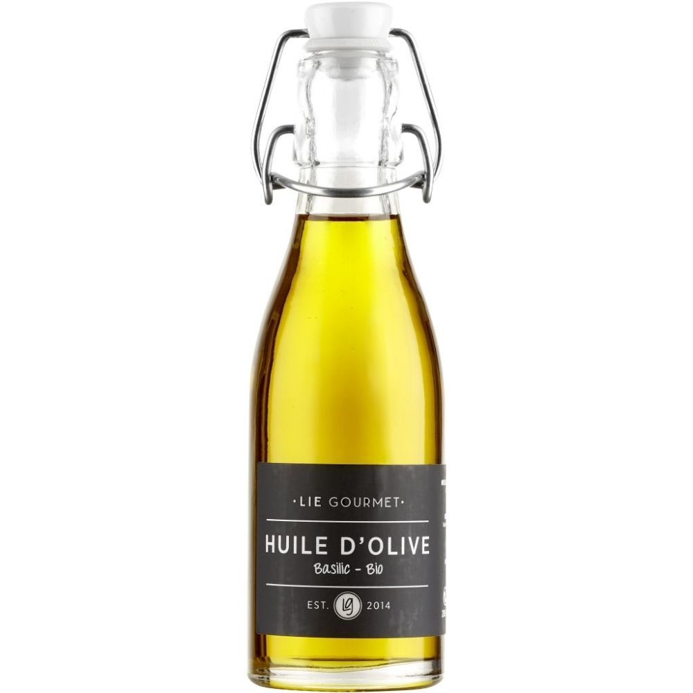 Extra Natives Olivenöl 200 ml, Basilikum, Lie Gourmet