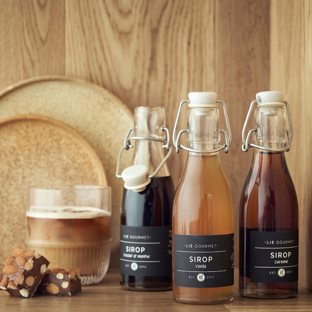 Sirup 200 ml, Vanille, Lie Gourmet