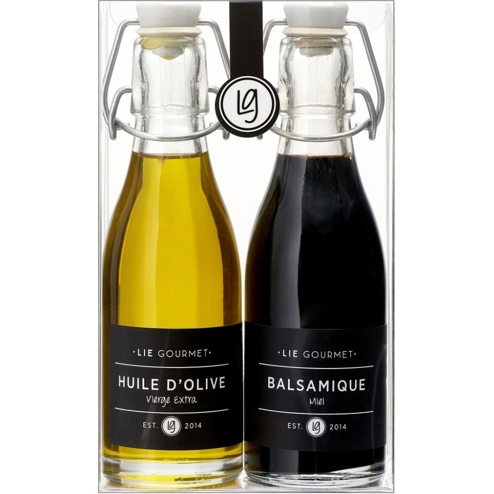 Geschenkset, Olivenöl und Balsamico-Essig, Lie Gourmet
