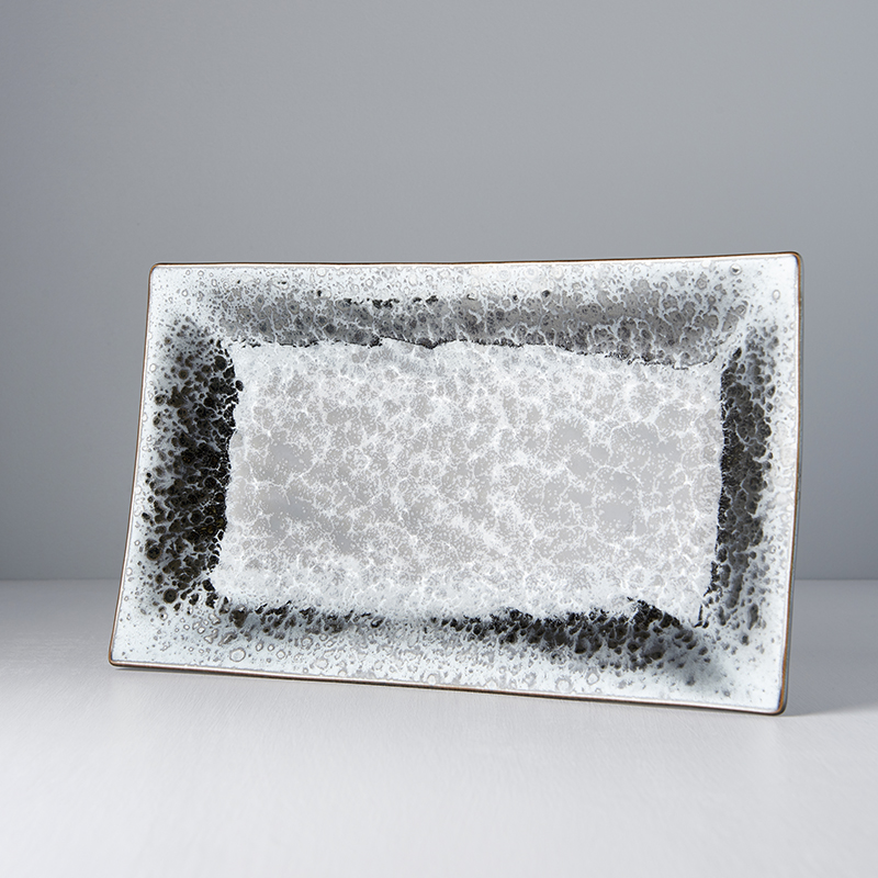 Sushi Teller BLACK PEARL 33 x 19 cm, MIJ