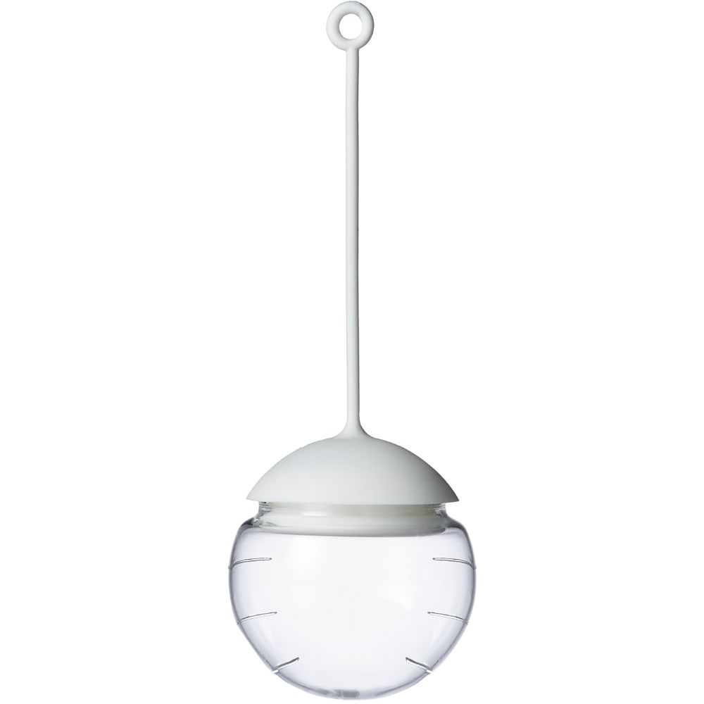 Teesieb INFUSION GLOBE 16 cm, weiß, Glas, Viva Scandinavia