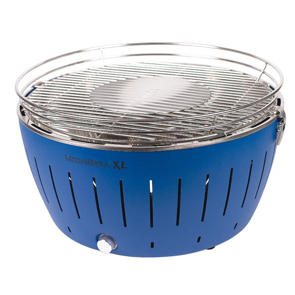 Tischgrill Holzkohlegrill XL, blau, LotusGrill