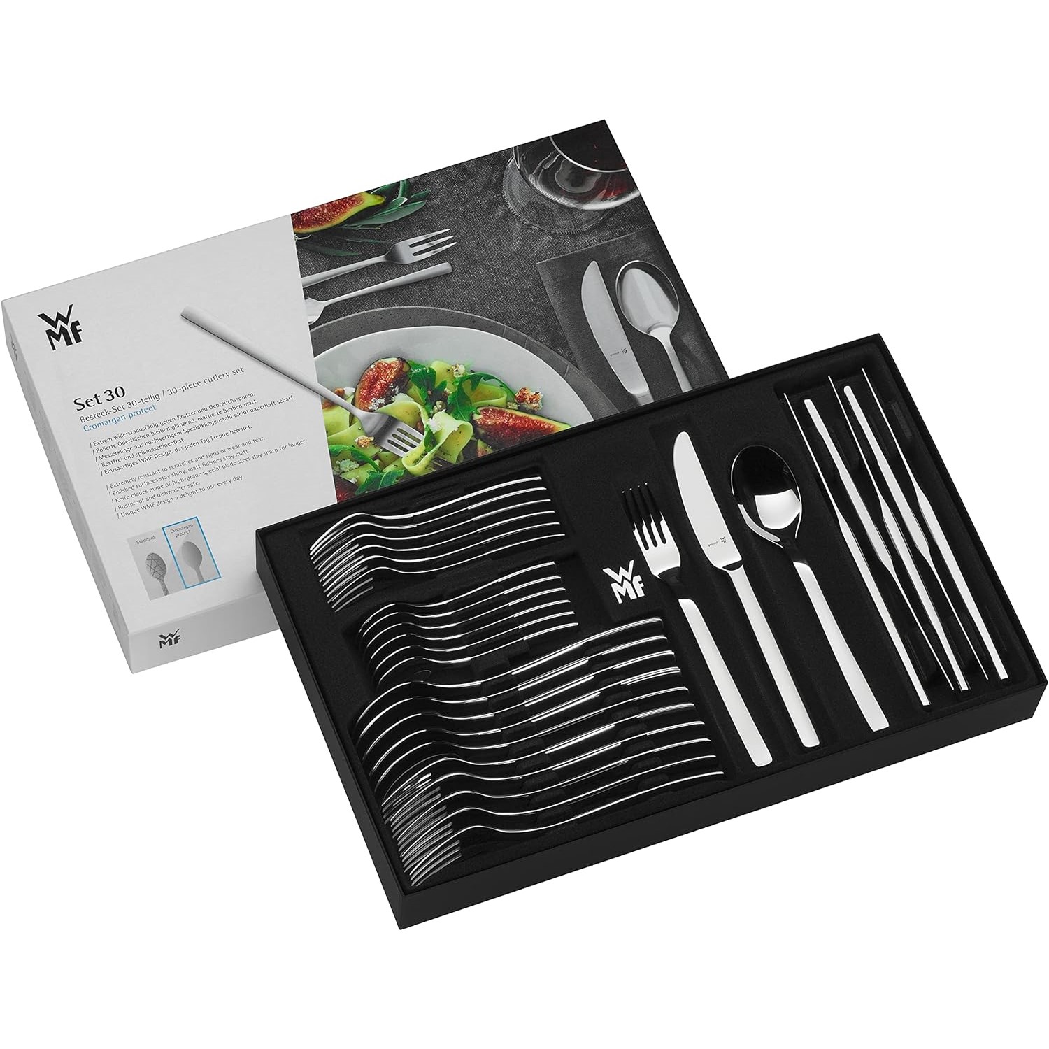 Besteckset PHILADELPHIA, 30-teilig, Edelstahl, WMF