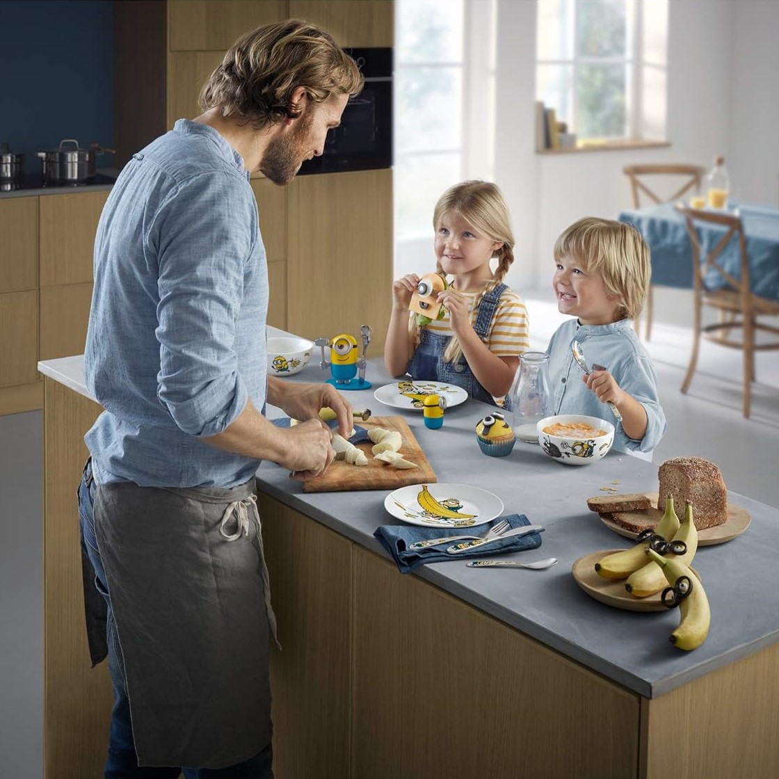 Kinderbesteckset MINIONS, 7-teilig, WMF