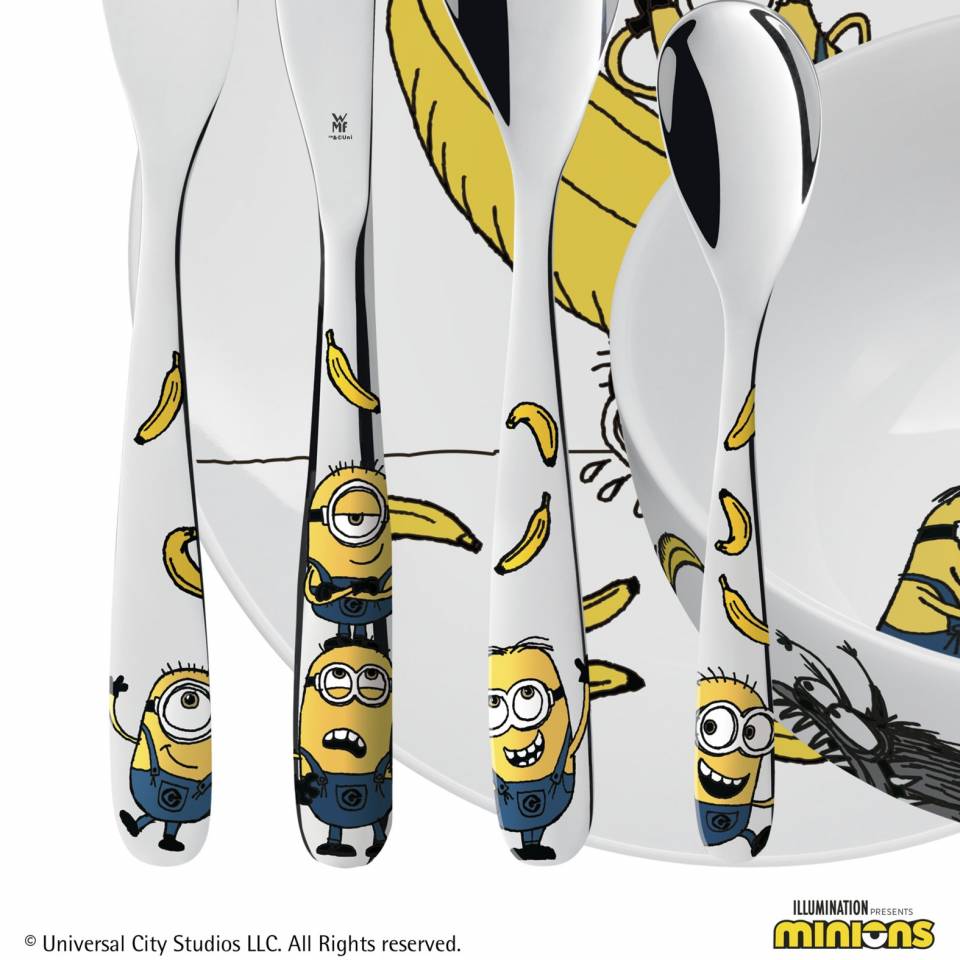 Kinderbesteckset MINIONS, 7-teilig, WMF