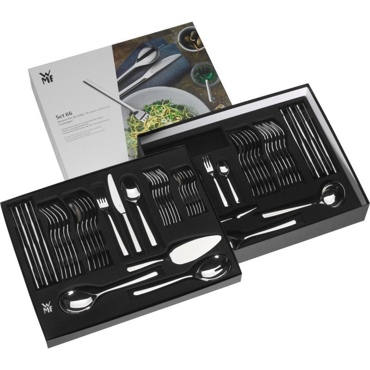 Besteckset VISION, 66-teilig, Edelstahl, WMF