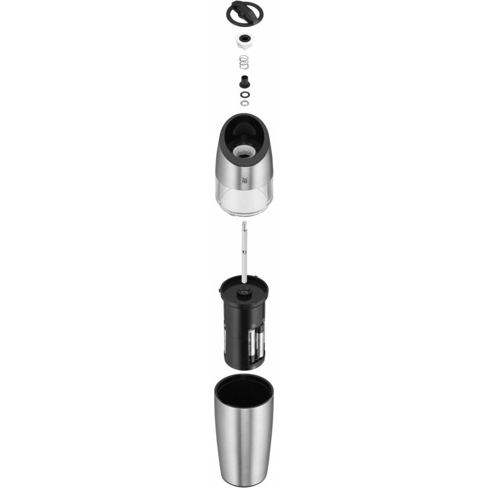 Salz- und Pfeffermühle Set elektrisch, 2-teilig, Edelstahl, WMF
