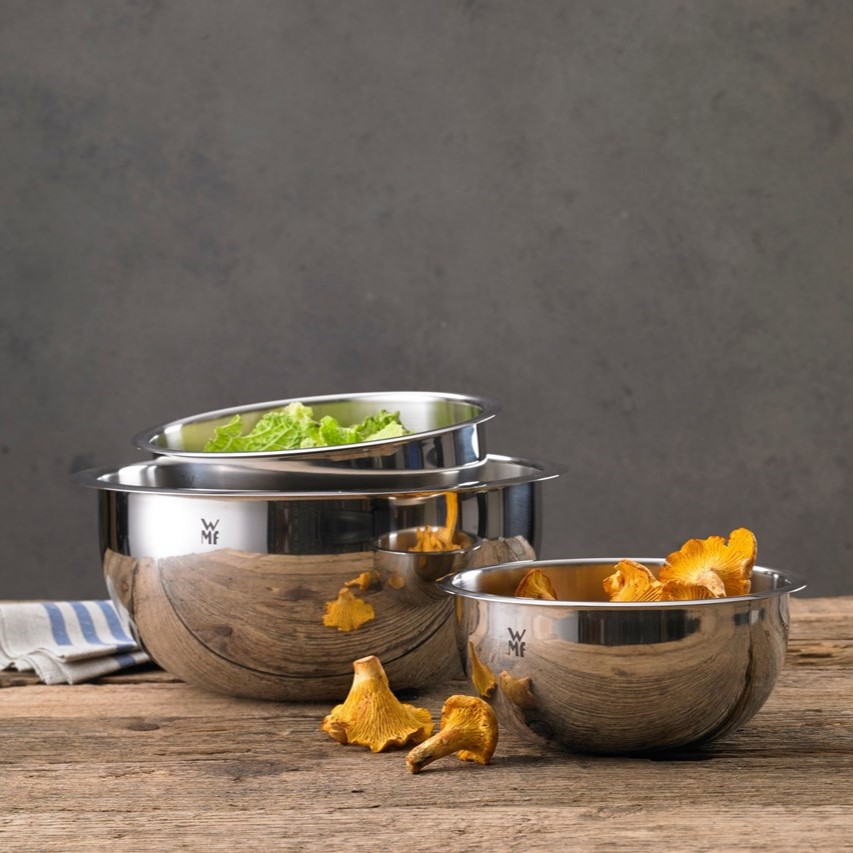 Küchenschüssel GOURMET, 2er-Set, Edelstahl, WMF