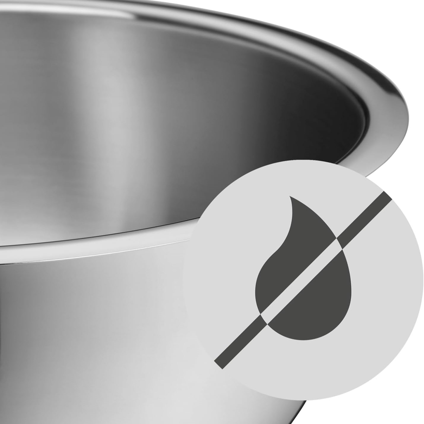 Küchenschüssel GOURMET, 2er-Set, Edelstahl, WMF