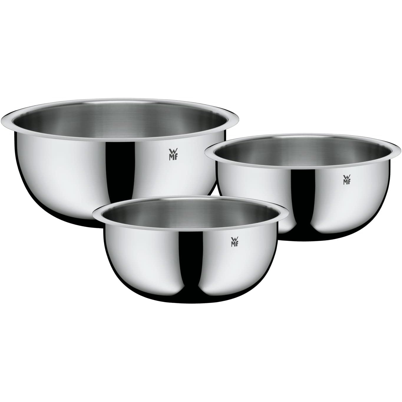 Küchenschüssel GOURMET, 3er-Set, Edelstahl, WMF