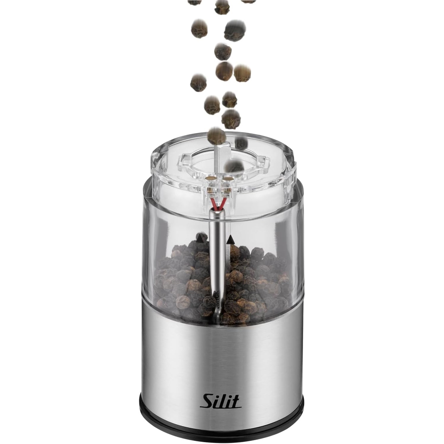 Salz- und Pfeffermühle Set elektrisch SILIT, 2-teilig, Edelstahl, WMF