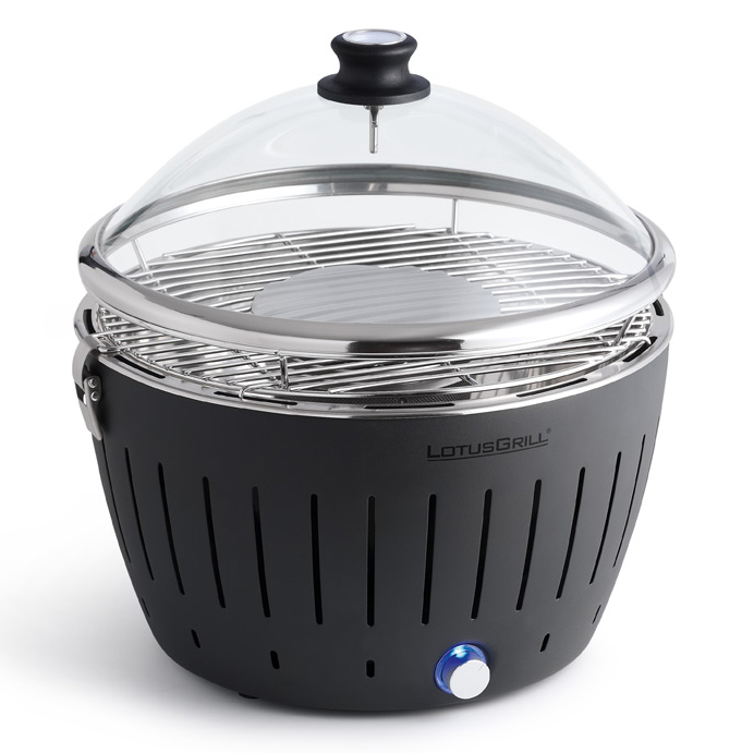 Deckel für LotusGrill Holzkohlegrill 35 cm, Glas, LotusGrill