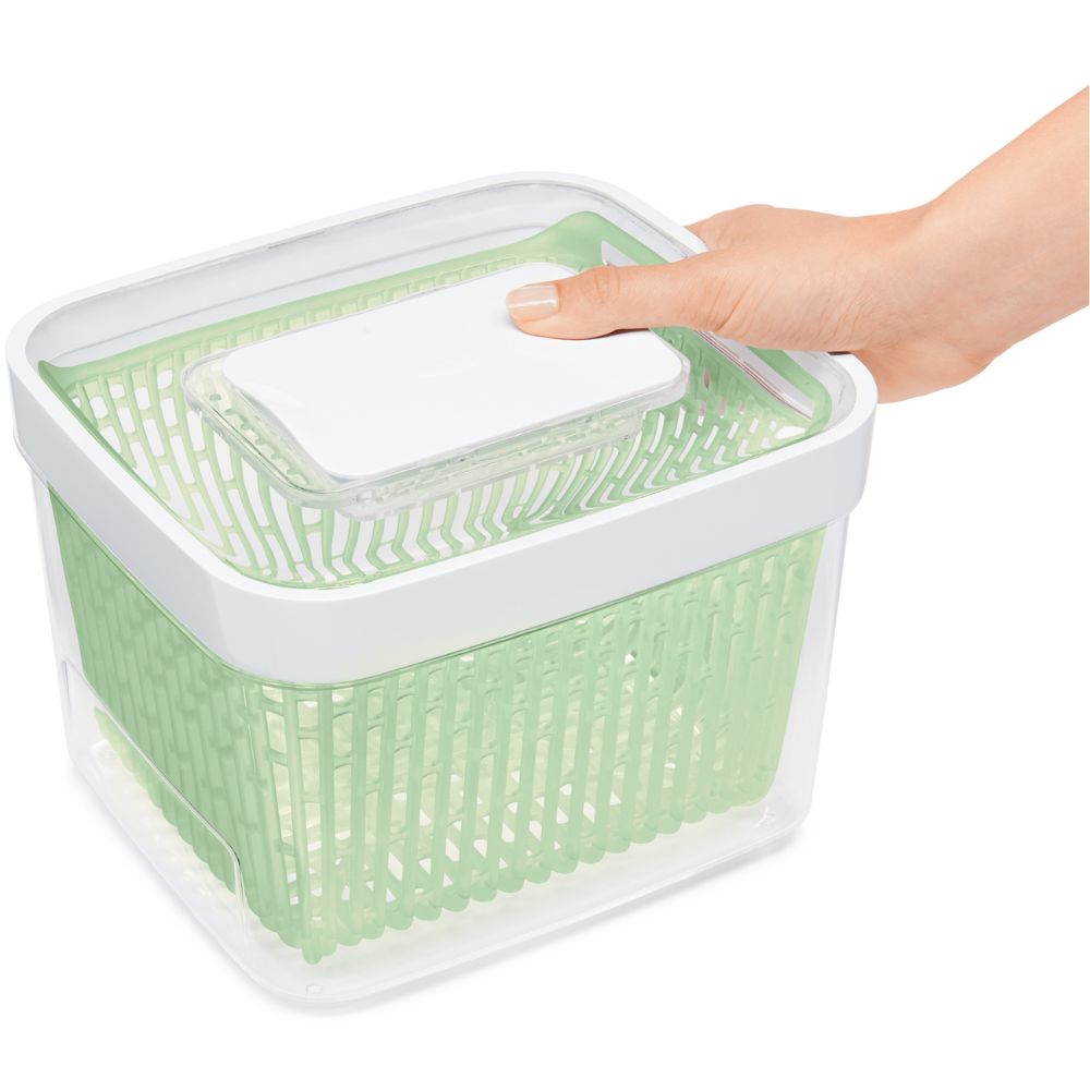 Frischhaltedose GREENSAVER GOOD GRIPS 4,0 l, weiß, Kunststoff, OXO