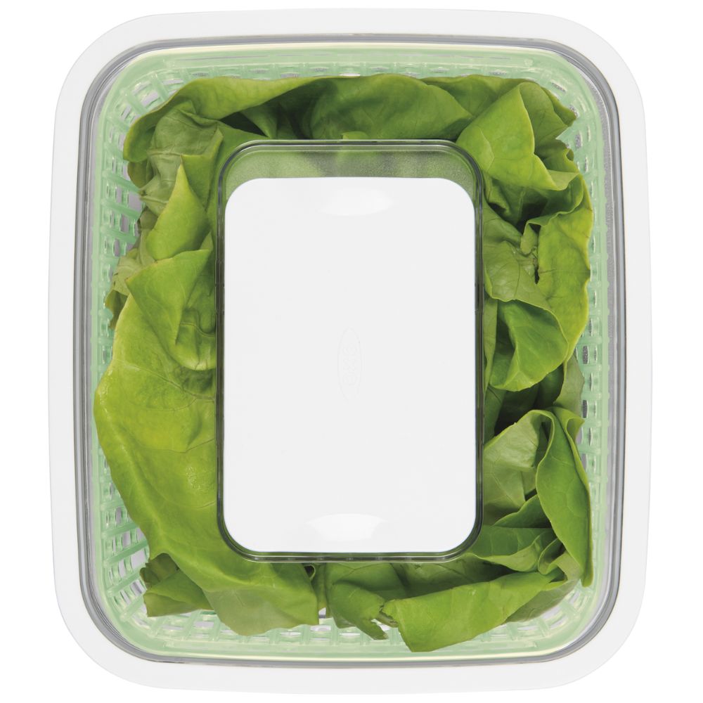 Frischhaltedose GREENSAVER GOOD GRIPS 4,0 l, weiß, Kunststoff, OXO