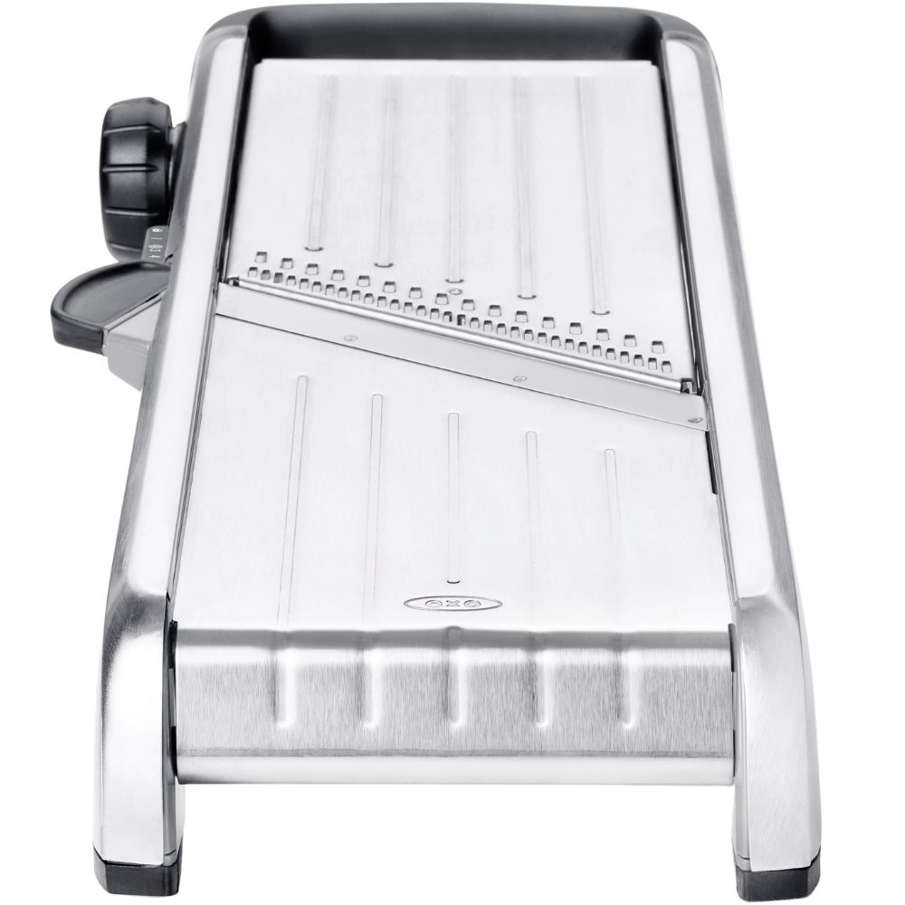 Mandoline GOOD GRIPS 43 cm, silber, Edelstahl, OXO
