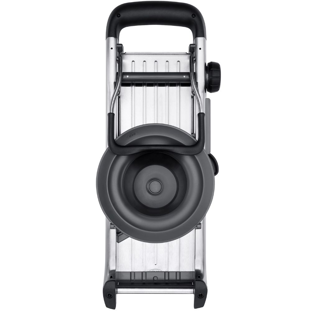 Mandoline GOOD GRIPS 43 cm, silber, Edelstahl, OXO