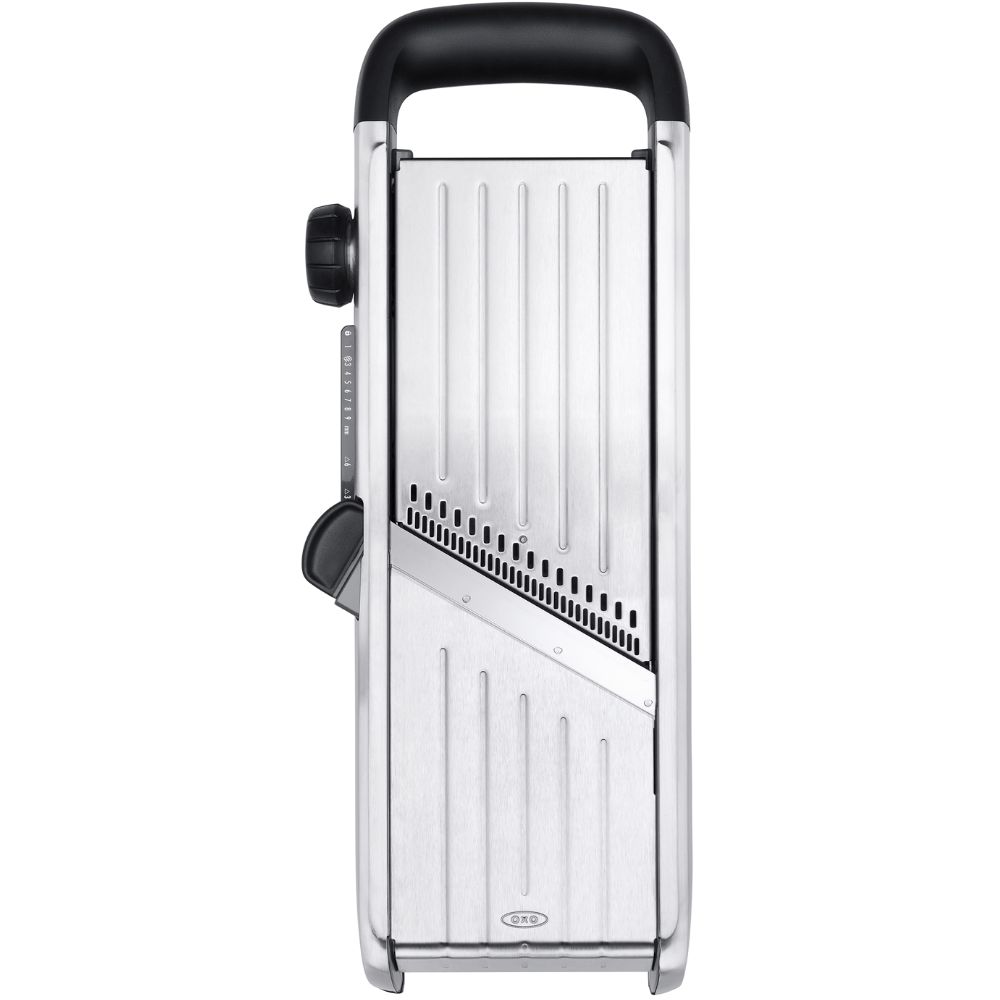 Mandoline GOOD GRIPS 43 cm, silber, Edelstahl, OXO