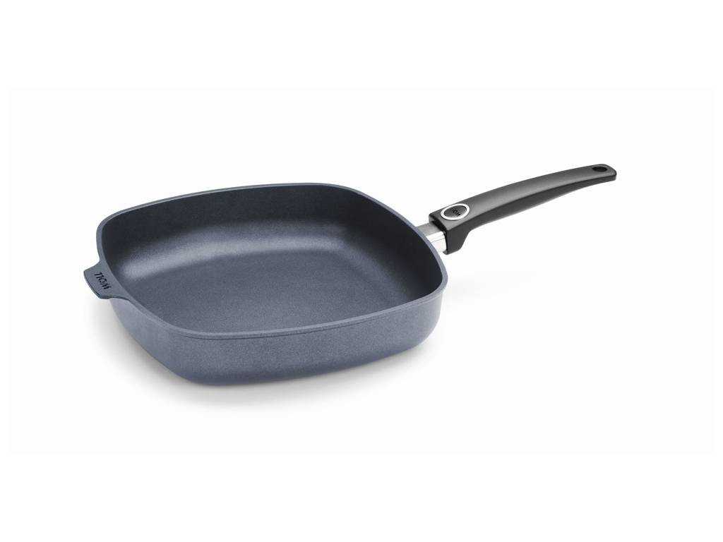 Antihaftpfanne DIAMOND LITE 28 x 28 cm, für Induktion, Titan, WOLL